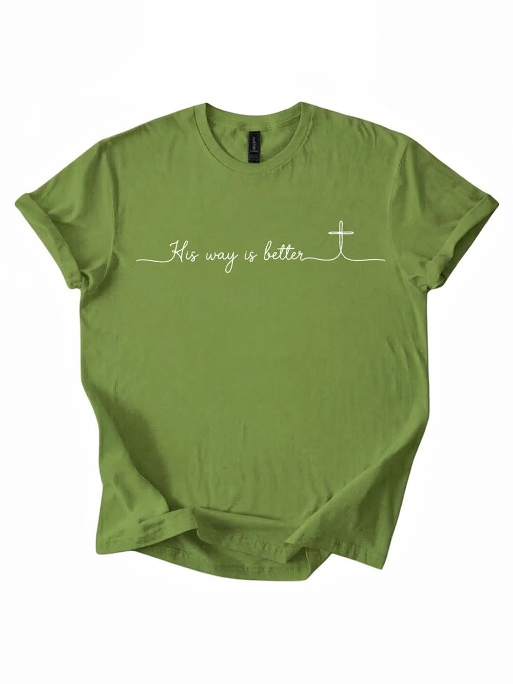 Gildan Graphic Short Sleeve Tee in Green